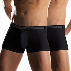 2 pack pánskych boxeriek UOMO Noir kratšie
