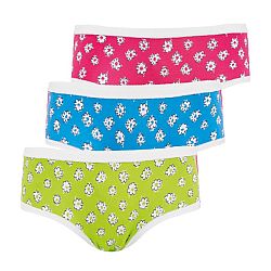 3 pack dievčenských nohavičiek Flower
