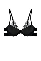 Čierna push-up podprsenka Crush On You