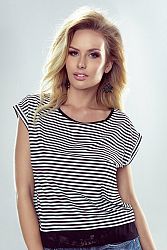 Dámske tričko Natalia pruhy