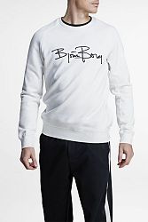 Pánska biela mikina Signature 75 Crew Neck