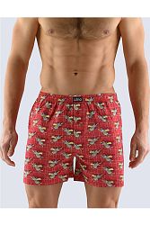 Pánske červené boxerky 75117