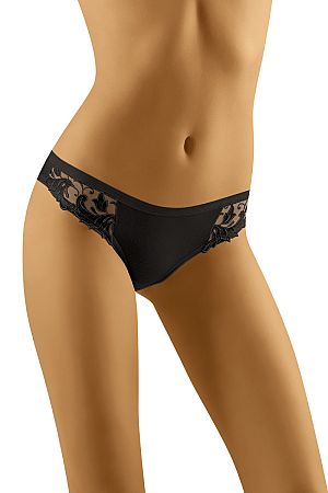 Čierne bavlnené nohavičky Cushy Soft