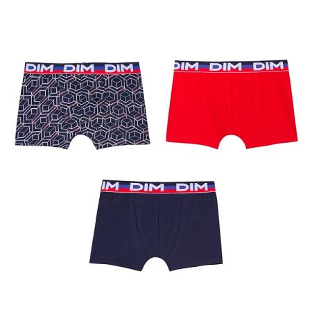 3 pack chlapčenských boxeriek DIM 7020