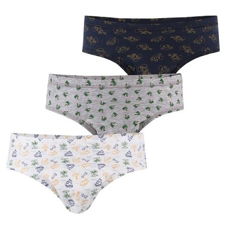 3 pack chlapčenských slipov Tropic