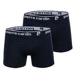2 pack pánskych boxeriek PIERRE CARDIN čierne