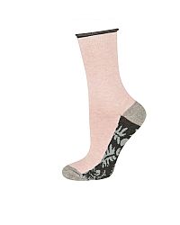 Dámske ružové ponožky Pastels