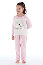 Dievčenské hrejivé pyžamo Bear