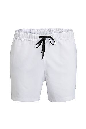 Pánske biele plavkové bermudy Salem Swim Shorts